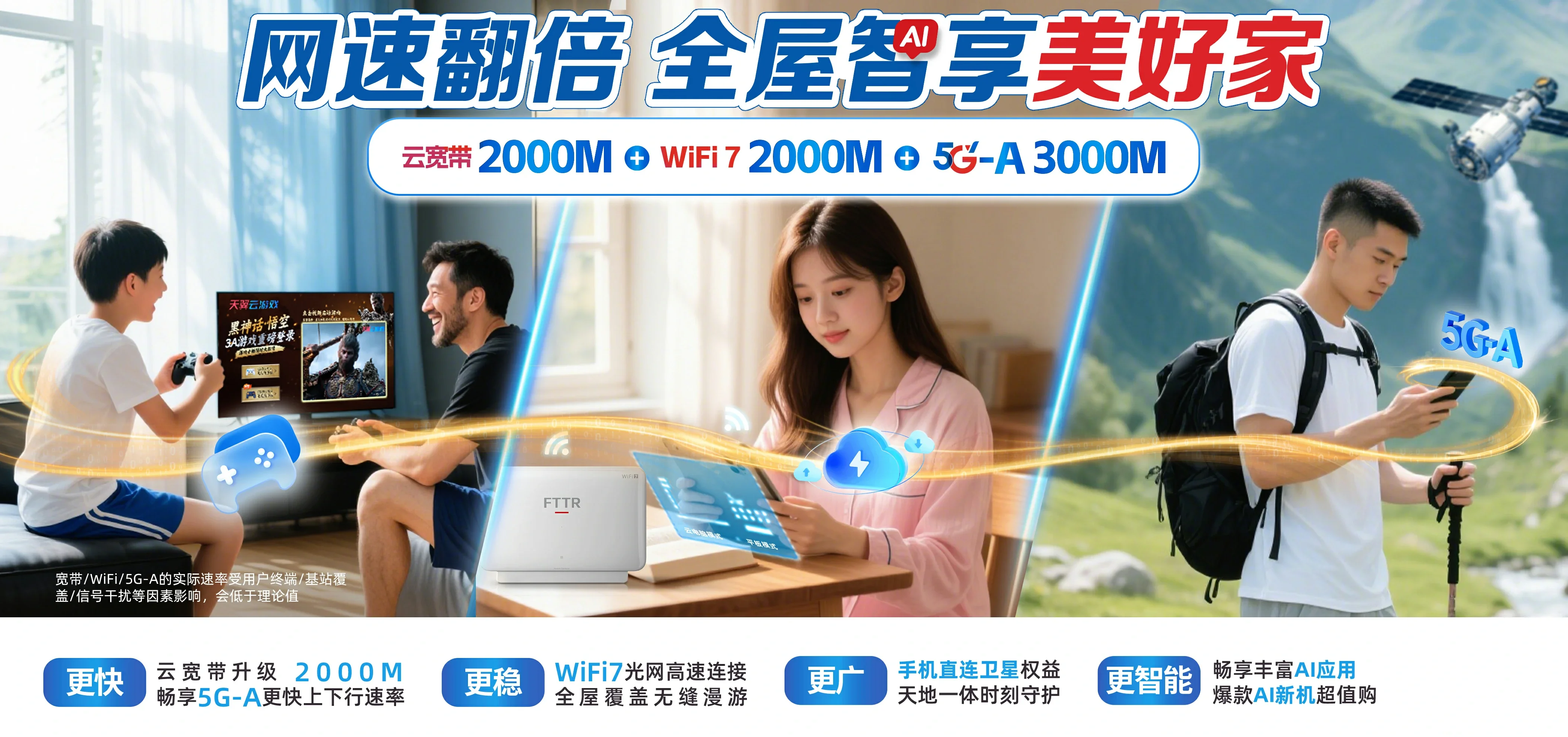 中国电信 菏泽经济技术开发区电信宽带 宽带套餐